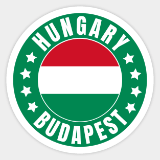 Budapest Sticker